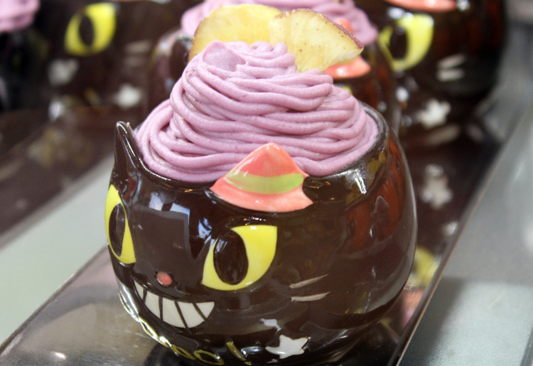 紫芋のモンブラン